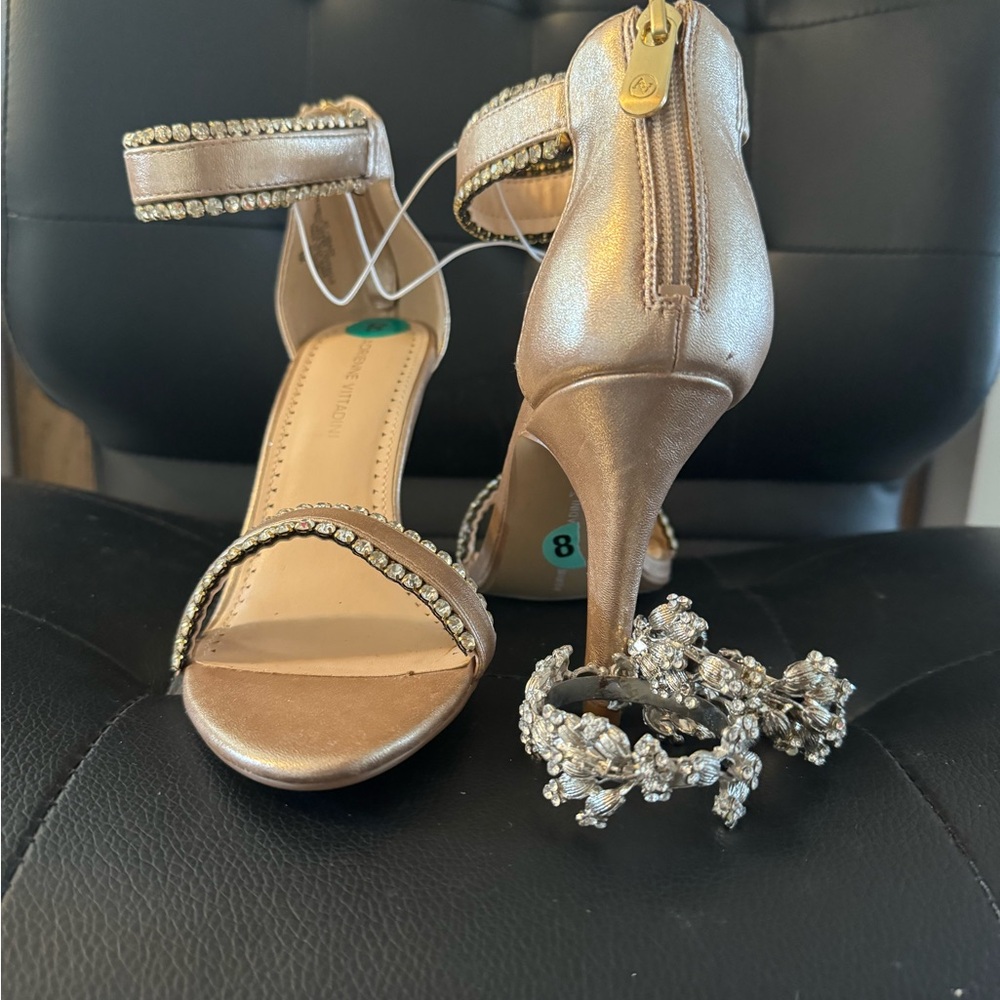 Adrianne V. Rhinestone Heel - Picture 2 of 3